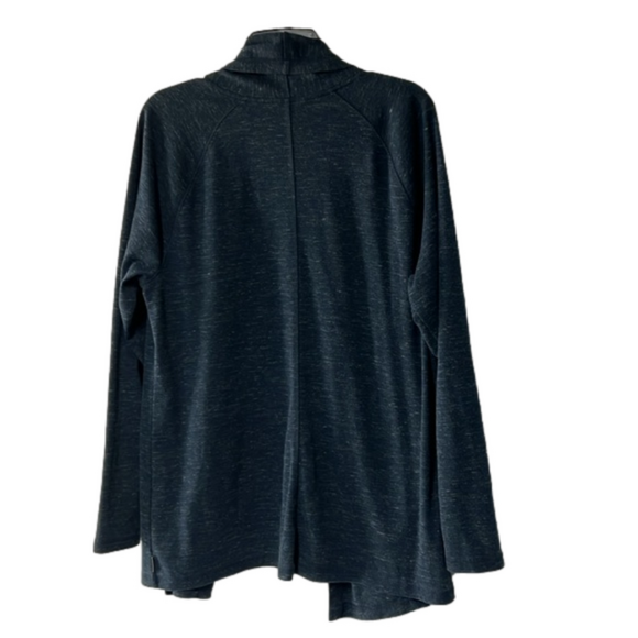 Women’s Eddie Bauer Navy long sleeve cardigan size‎ 2XL comfy warm - Picture 4 of 5